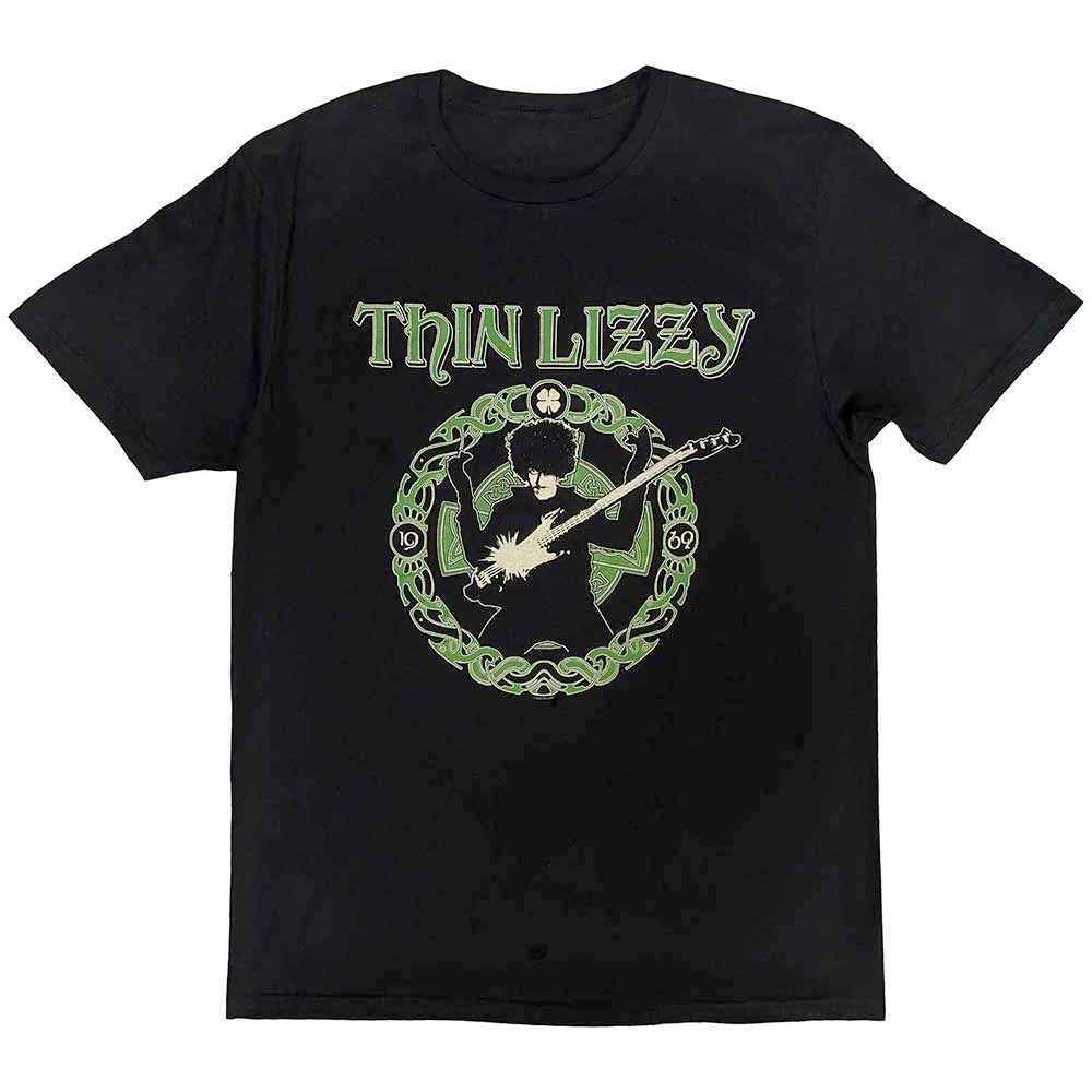 Thin Lizzy - Celtic Ring Heren Tshirt - Zwart